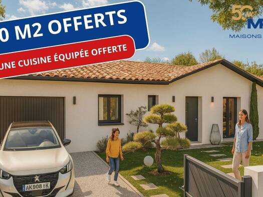 Terrain avec maison neuve à vendre 223 900 € 4 pièces 3 chambres 90 m² 355 m² de terrain Villars-les-Dombes 01330