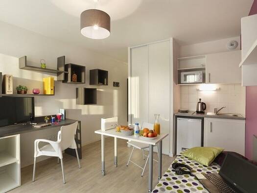 Appartement à louer - Première occupation - logement étudiant 519 € 1 pièce 19 m² 3ème étage Anseele-Centre-Nations Unies-Crouy-Esperence Roubaix 59100