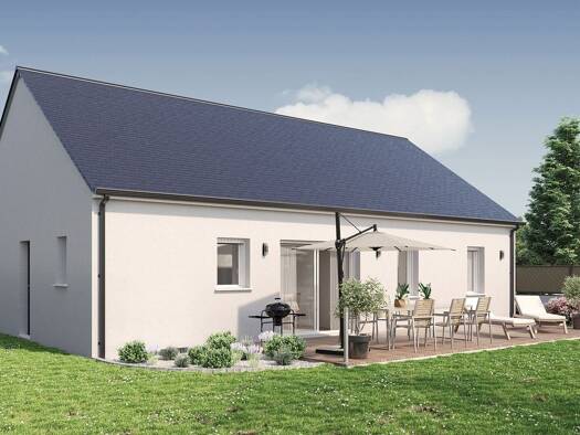 Terrain avec maison neuve à vendre 188 845 € 5 pièces 4 chambres 83 m² 501 m² de terrain Bellevigne-en-Layon 49380