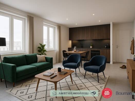 Appartement à vendre - neuf 235 000 € 3 pièces 2 chambres 58 m² RDC Bourg de Crozon Crozon 29160