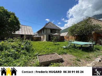 Maison à vendre 327 000 € 5 pièces 3 chambres 126 m² 512 m² de terrain Valbonnais 38740