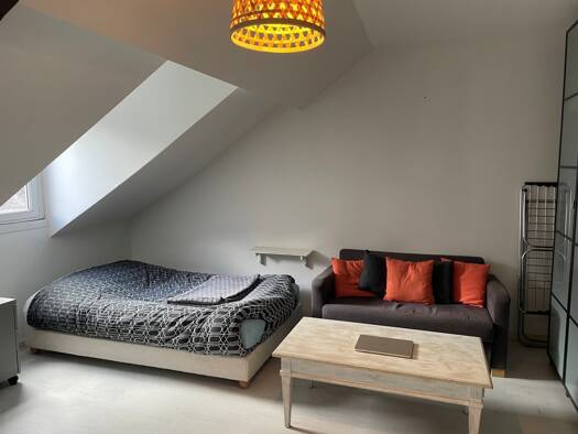 Appartement à louer 594 € 1 pièce 22 m² Étage 3/3 Viarme Nantes 44000