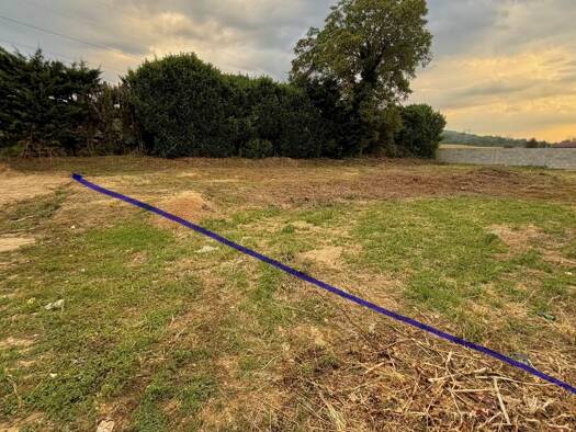 Terrain constructible viabilisé à vendre 183 750 € 387 m² de terrain Simandres 69360