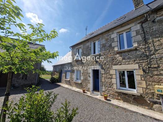 Maison à vendre 202 000 € 3 pièces 2 chambres 90 m² 1 851 m² de terrain Bréhand 22510