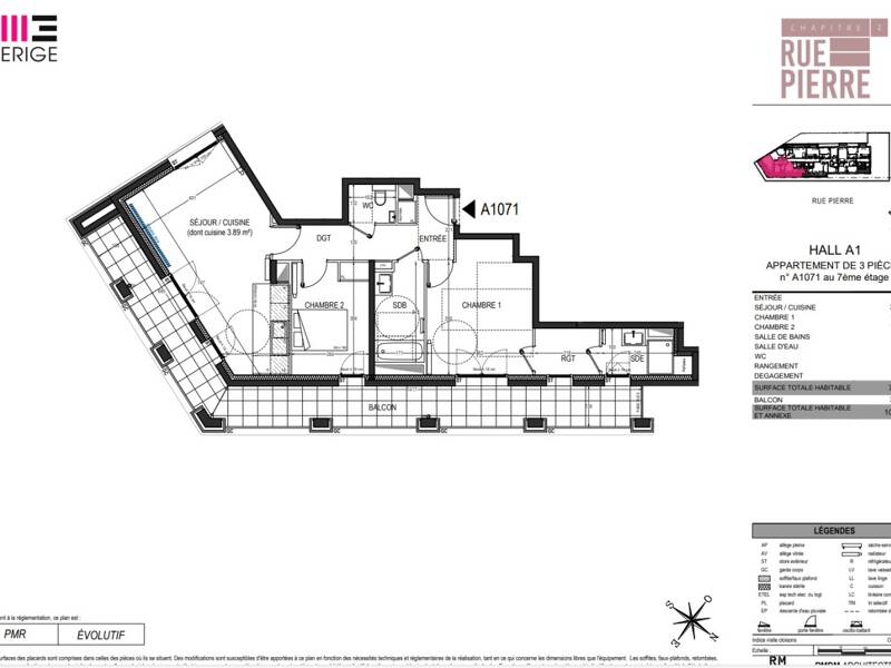 Maison à louer, 76m², SAINT OUEN