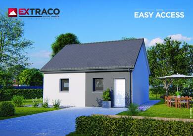 Maison neuve à vendre 163 000 € 3 pièces 2 chambres 50 m² 471 m² de terrain Angerville-la-Campagne 27930