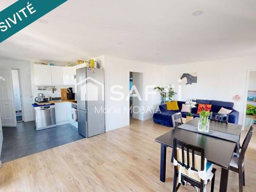 Appartement à vendre 220 000 € 4 pièces 3 chambres 80 m² Étage 1/1 Chemin de la Vie Ambarès-et-Lagrave 33440