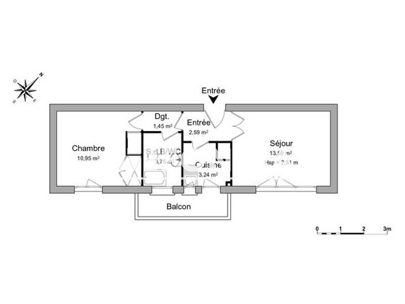 Maison à louer, 35m², AIX EN PROVENCE