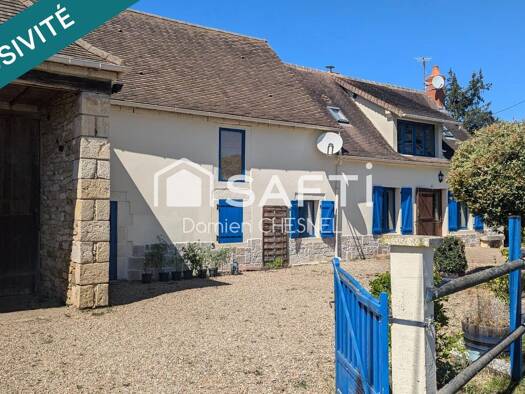 Maison à vendre 227 000 € 5 pièces 4 chambres 152 m² 4 857 m² de terrain Orcenais 18200