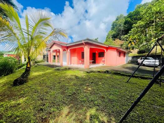 Maison de plain-pied à vendre 450 000 € 4 pièces 3 chambres 124 m² 5 000 m² de terrain Gros-Morne 97213
