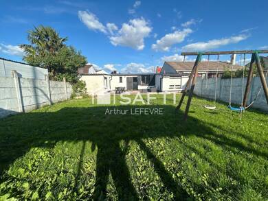 Maison de plain-pied à vendre 179 000 € 3 pièces 2 chambres 72 m² 415 m² de terrain Houplin-Ancoisne 59263