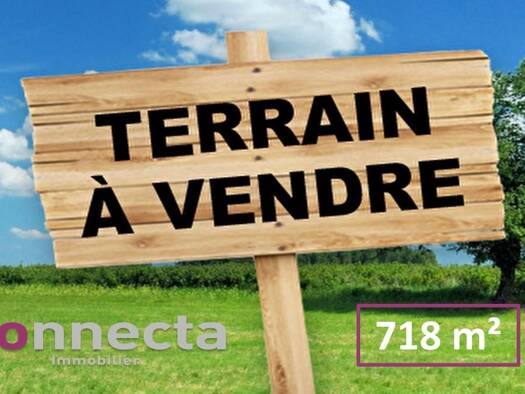 Terrain constructible à vendre 84 530 € 718 m² de terrain Amboise 37400
