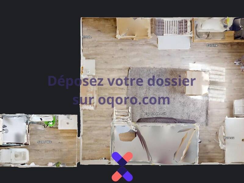 Maison à louer, 18m², TOURS