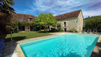Maison à vendre 296 500 € 8 pièces 5 chambres 244 m² 791 m² de terrain Yzeures sur Creuse 37290
