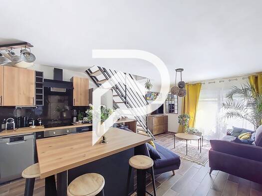 Duplex à louer 750 € 2 pièces 1 chambre 36 m² 1er étage Bâtes-Sainte Ève Dreux 28100