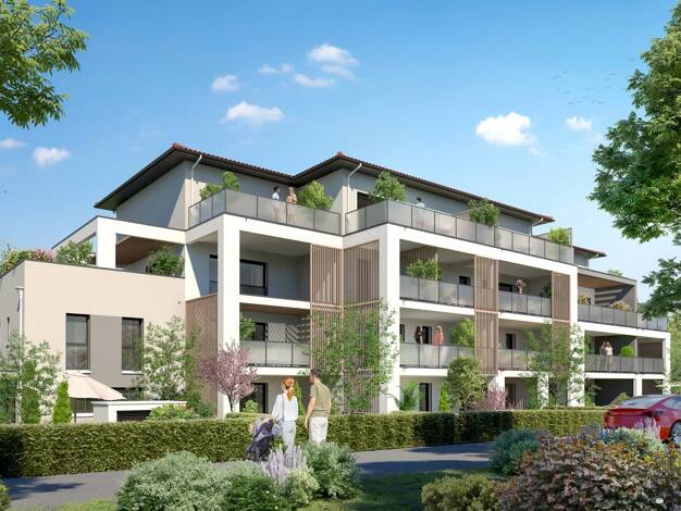 Appartement à vendre - neuf 265 800 € 4 pièces 3 chambres 91,8 m² Chatuzange-le-Goubet 26300