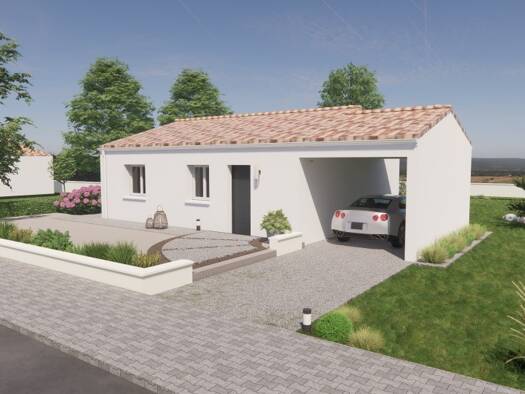 Terrain avec maison neuve à vendre 160 800 € 2 pièces 2 chambres 60 m² 423 m² de terrain Fléac 16730