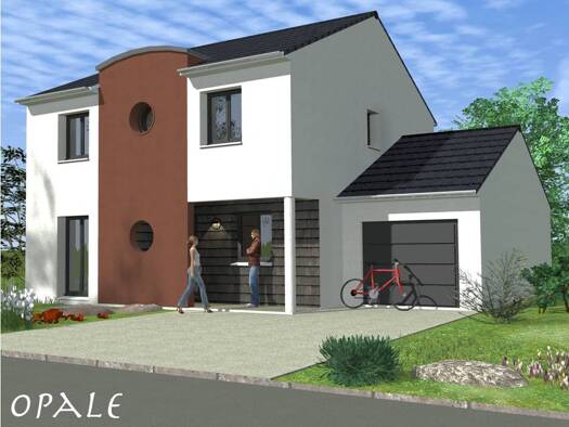 Terrain avec maison neuve à vendre 439 000 € 5 pièces 4 chambres 129 m² 835 m² de terrain Retonfey 57645