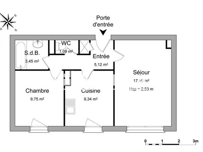 Maison à louer, 46m², RODEZ