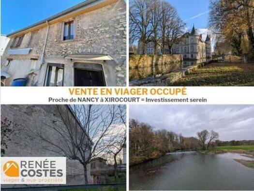 Maison en viager occupé Bouquet 68 601 € 8 pièces 6 chambres 200 m² 445 m² de terrain Xirocourt 54740