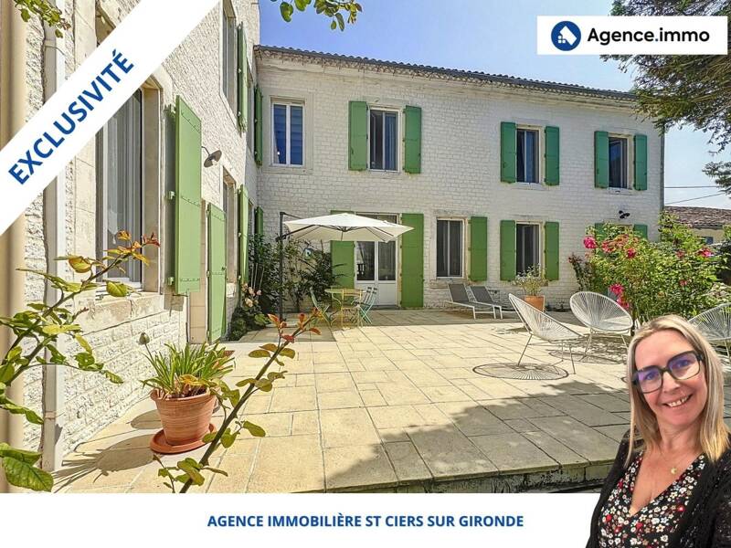 Maison à vendre, 270m², SAINT FORT SUR GIRONDE