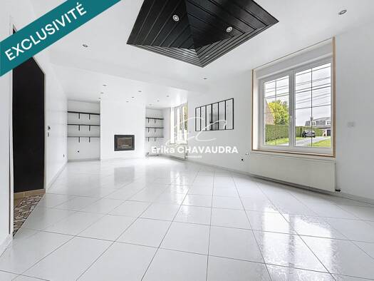 Maison de ville à vendre 185 000 € 5 pièces 3 chambres 120 m² 166 m² de terrain Ouest Méricourt 62680