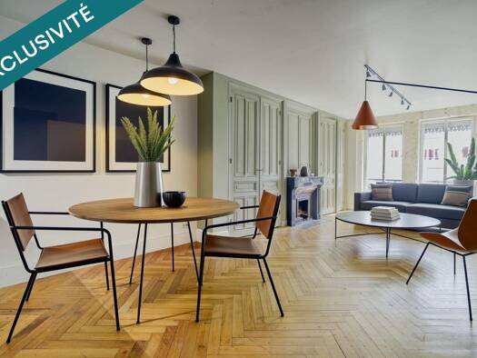 Appartement à vendre 435 000 € 3 pièces 2 chambres 80 m² Étage 5/5 Guillotière Lyon 7ème arrondissement 69007