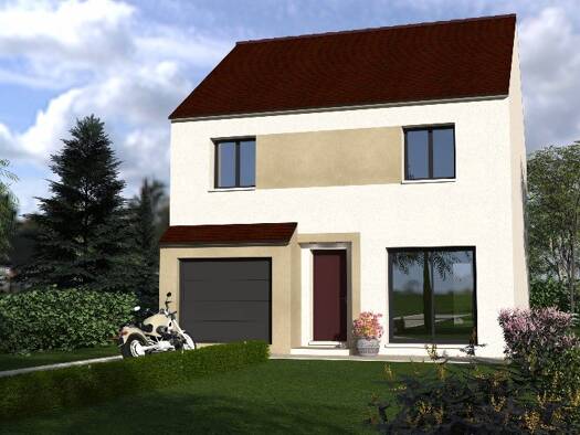 Terrain avec maison neuve à vendre 395 680 € 4 pièces 4 chambres 100 m² 450 m² de terrain Ballancourt-sur-Essonne 91610
