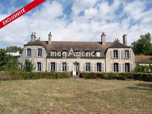 Demeure à vendre 850 000 € 11 pièces 8 chambres 600 m² 4 615 m² de terrain Marcilly-sur-Seine 51260