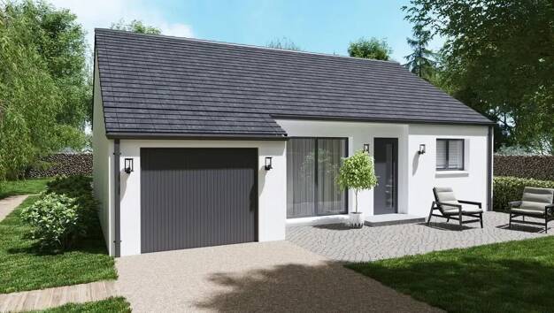 Terrain avec maison neuve à vendre 224 189 € Piennes 54490