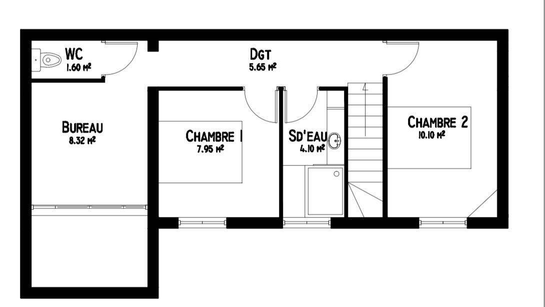 Maison à vendre, 110m², MONTREUIL