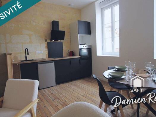 Maison de ville à vendre 188 000 € 3 pièces 2 chambres 50 m² 20 m² de terrain Nord Pauillac 33250