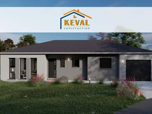 Terrain avec maison neuve à vendre 259 000 € 4 pièces 3 chambres 100 m² 750 m² de terrain Farschviller 57450