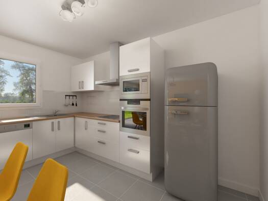 Terrain avec maison neuve à vendre 222 488 € 5 pièces 4 chambres 99 m² 2 172 m² de terrain Bleigny-le-Carreau 89230