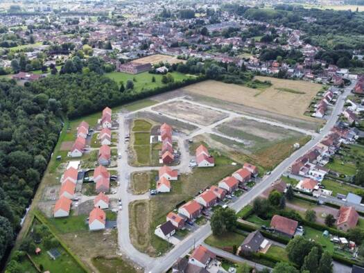 Terrain constructible à vendre 62 100 € 497 m² de terrain Centre Ville Beuvry 62660