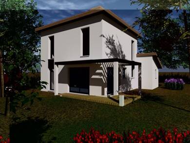 Terrain avec maison neuve à vendre 420 950 € Francheville 69340