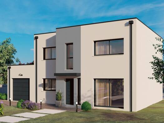 Terrain avec maison neuve à vendre 362 100 € 7 pièces 5 chambres 162 m² 350 m² de terrain Geneston 44140