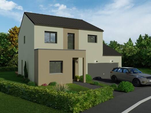 Terrain avec maison neuve à vendre 469 000 € 6 pièces 4 chambres 120 m² 533 m² de terrain Russange 57390