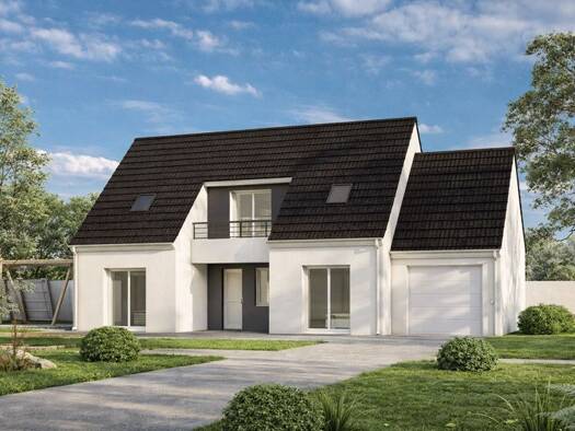 Terrain avec maison neuve à vendre 283 900 € 4 pièces 3 chambres 120 m² 400 m² de terrain Ville Haute-Centre Montereau-Fault-Yonne 77130