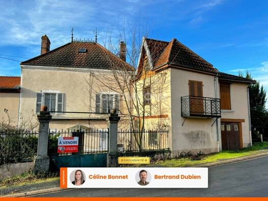 Maison à vendre 118 000 € 7 pièces 5 chambres 149 m² 1 196 m² de terrain Saint-Jean-des-Ollières 63520