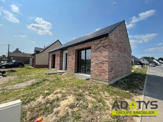 Maison de plain-pied à vendre 198 000 € 2 pièces 1 chambre 60 m² 401 m² de terrain Corbehem 62112