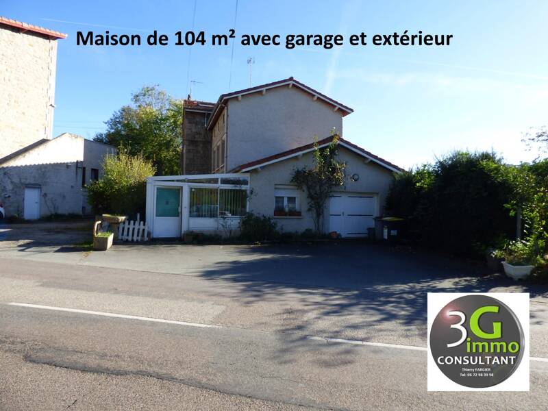 Maison à vendre, 104m², SAINT GENEST LERPT