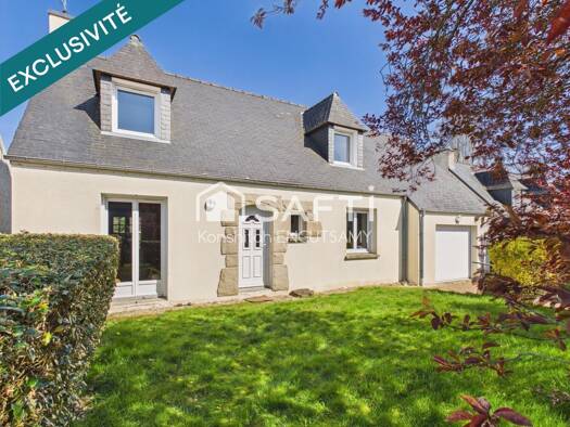 Maison à vendre 180 000 € 4 pièces 3 chambres 92 m² 436 m² de terrain Jarlot-Ursulines Morlaix 29600