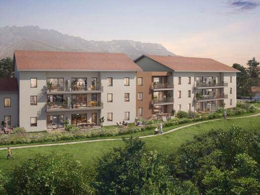 Duplex à vendre - neuf 320 000 € 5 pièces 4 chambres 113,4 m² dès le 30/09/2028 Le Cheylas 38570