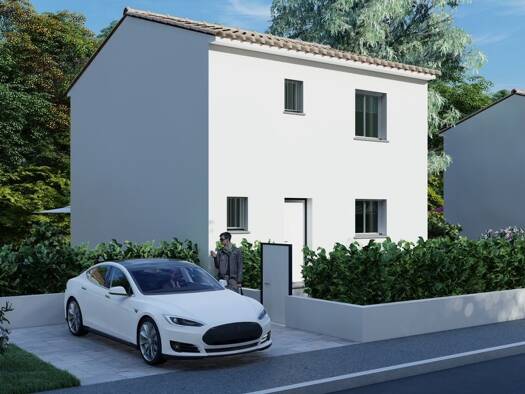 Terrain avec maison neuve à vendre 261 858 € 3 pièces 2 chambres 65 m² 379 m² de terrain Aubais 30250