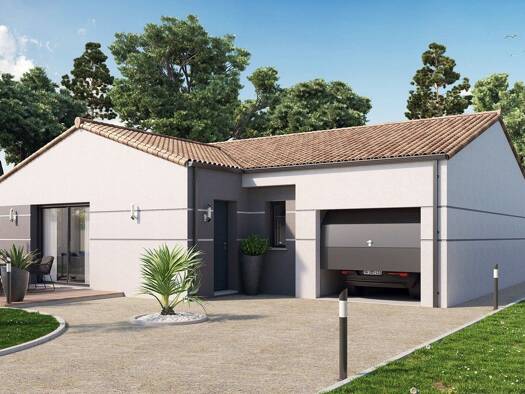 Terrain avec maison neuve à vendre 226 154 € 4 pièces 3 chambres 87 m² 432 m² de terrain Avrillé 85440