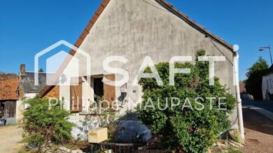Maison à vendre 35 000 € 5 pièces 3 chambres 80 m² 90 m² de terrain Jussy-le-Chaudrier 18140