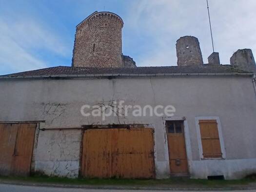 Maison à vendre 38 500 € 4 pièces 3 chambres 100 m² 500 m² de terrain Hérisson 03190
