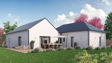 Maison de plain-pied à vendre 399 579 € 5 pièces 4 chambres 132 m² 400 m² de terrain Cd-Loiret Saint-Pryvé-Saint-Mesmin 45750