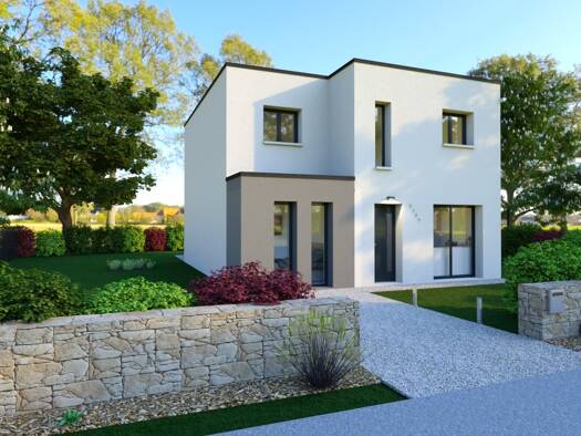 Terrain avec maison neuve à vendre 489 000 € 7 pièces 5 chambres 115,1 m² Pomponne 77400